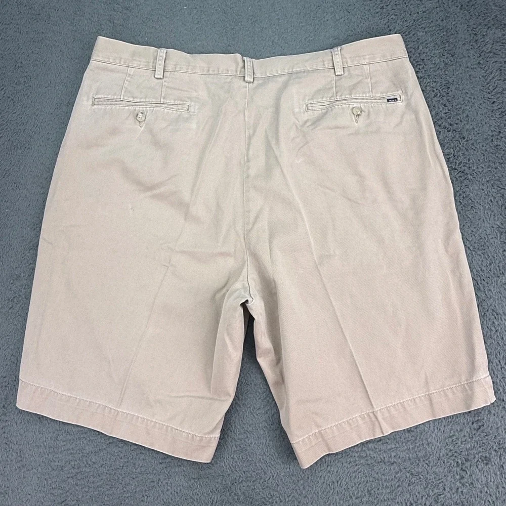 Polo Ralph Lauren‎ Shorts Mens 40T Tan Classic Fit Khaki Chino Cotton Twill 2216